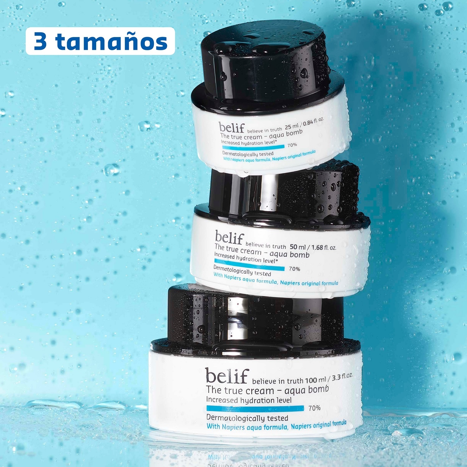 THE TRUE CREAM AQUA BOMB HYDRATING MOISTURIZER WITH SQUALANE (CREMA HUMECTANTE CON ESCUALANO)
